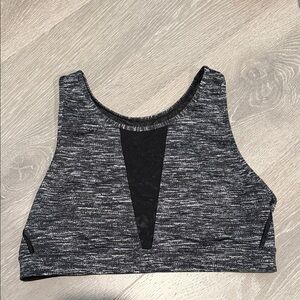 VSX Sport Gray and Black Sports Bra